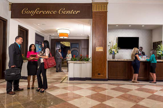 Conference Center Entry Way at The Resorts in Atlantic City