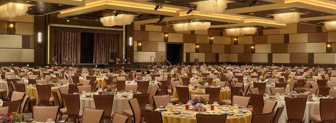 Ocean Ballroom for Conference Lunches and Plenary Sessions at Resorts